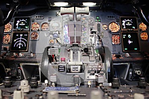 Boeing 737 flight deck