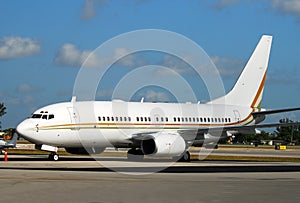 Boeing 737 passenger jet