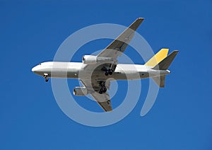 Boeing 767 cargo airplane