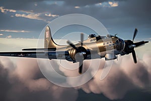 Boeing B-17 Flying Fortress - United States (Generative AI)