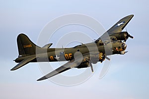 Boeing B-17 Flying Fortress WW2 bomber plane