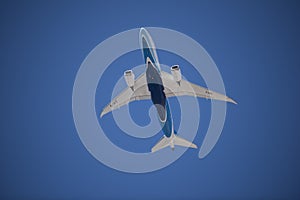 Boeing Dreamliner jet
