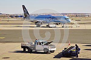 A Boeing 757 from La Compagnie (B0)