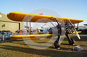 Boeing Stearman 75 plane