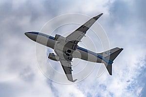 Boeing 737-800 takeoff LKPR