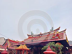 Boen Tek Bio Chinese Temple at Tangerang City, Indonesia