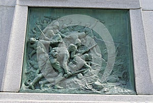 Boer War Memorial at Dorchester Square in Downtown, Montreal, Quebec, Canada