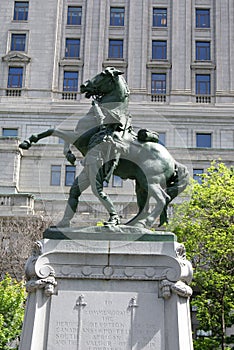 Boer War Memorial in Montreal, Canada