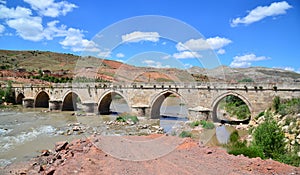 Bogaz Bridge in Sivas, Turkey