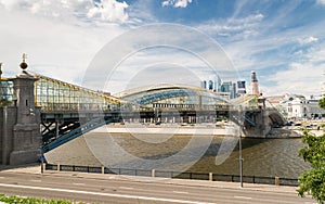 Bogdan Khmelnitsky bridge in Moscow