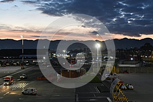 Bogota columbia Airport views travel fly international photo