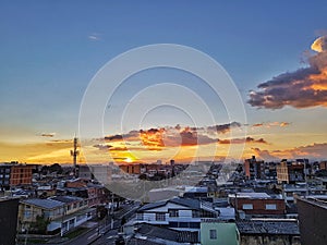 BogotÃÂ¡, Colombia atardecer