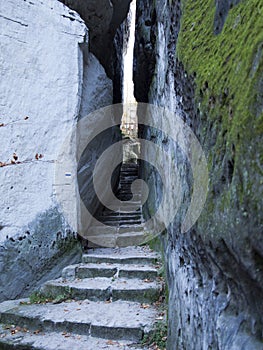 Bohemian Paradise - Rocks Stair - Narrow Path