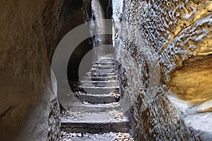 Bohemian Paradise - Rocks Stair - Narrow Path photo