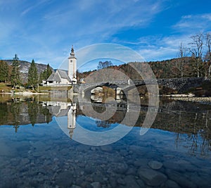 Bohinj lake, Slovenija