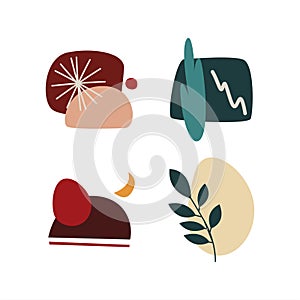 Boho Elements Art, Icons, and Graphics