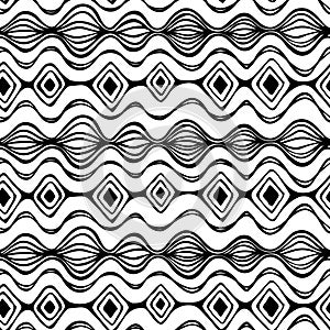 Boho seamless pattern photo