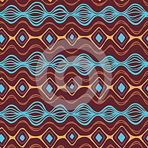 Boho seamless pattern