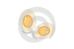 Boil egg with crack shell