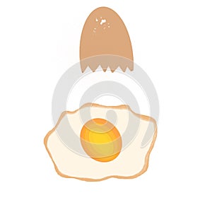 Boil egg with crack shell