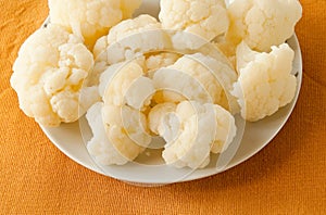 Boiled cauliflower - healthy, delicious foods