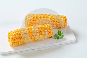 Boiled corn