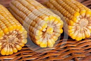 Boiled corns