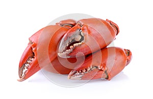 Boiled crab claws