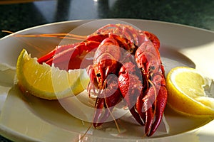 Boiled Crayfish Dinner
