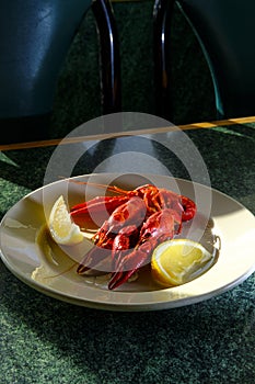 Boiled Crayfish Dinner