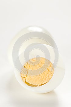 Boiled egg isolated