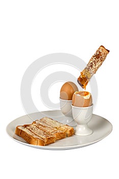 Boiled Egg and Toast Fingers