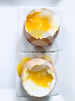 Boiled eggs