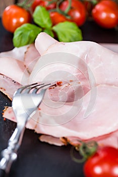 Boiled Ham (close-up shot)