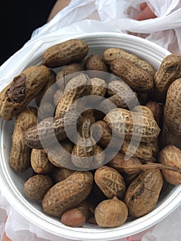 Boiled peanuts in Georgia