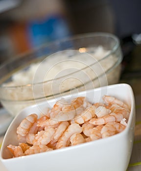 Boiled Prawns