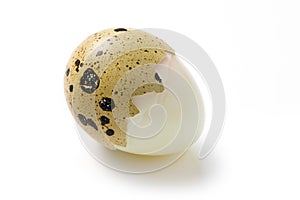 Boiled quail egg