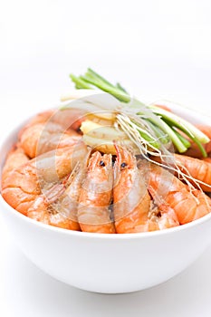 Boiled shrimp