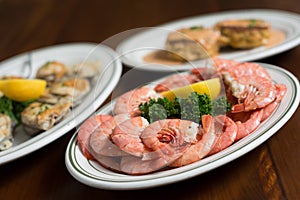 Boiled Shrimp and Seafood