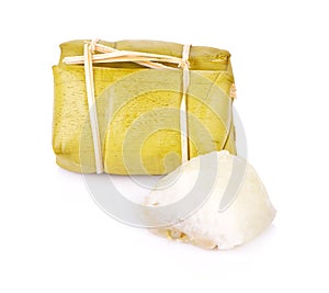 Boiled sweets bundle Folk Thailand on white background