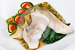Boiled White Fish