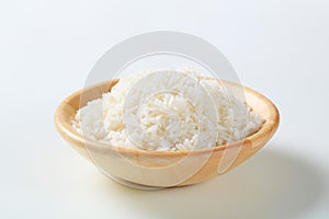 Boiled white rice