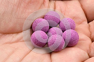 Boilies, fishing baits for carp