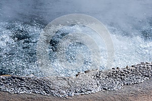 Boiling bubbles photo
