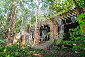 Boiling System Building at Duga Radar Village - Chernobyl Exclusion Zone, Ukraine