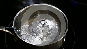 Boiling water video