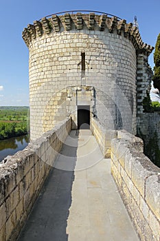Boissy Tower. Fortress. Chinon. France