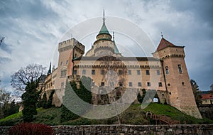 Bojnice Castle. Gothic and Renaissance architecture. Slovakia