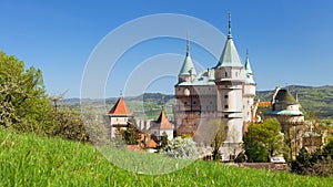 Bojnice castle near Prievidza town, Slovakia, Europe