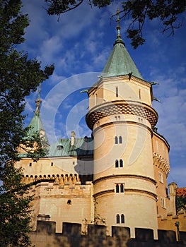 BOJNICE Castle - is one of the most visited castles in Slovakia